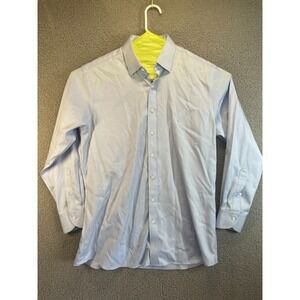 Proper Cloth Dress Shirt  Blue XL   Button‎ Up